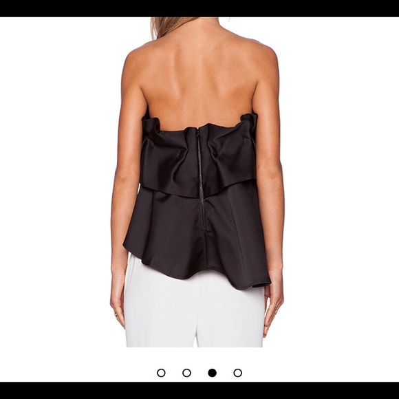 C/meo ruffled tube top - Picture 3 of 7